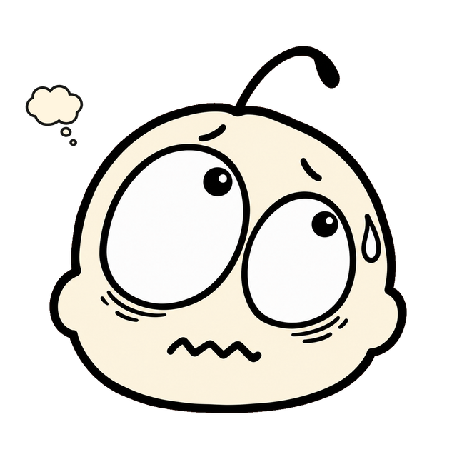 The original Amo with his worried eyes and antenna.